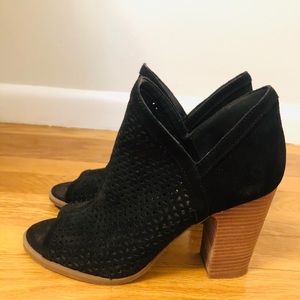 Lucky Brand Livey Open-Toe Bootie - size 8